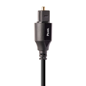 AudioQuest Pearl 8’ In-Wall Optical Cable - left