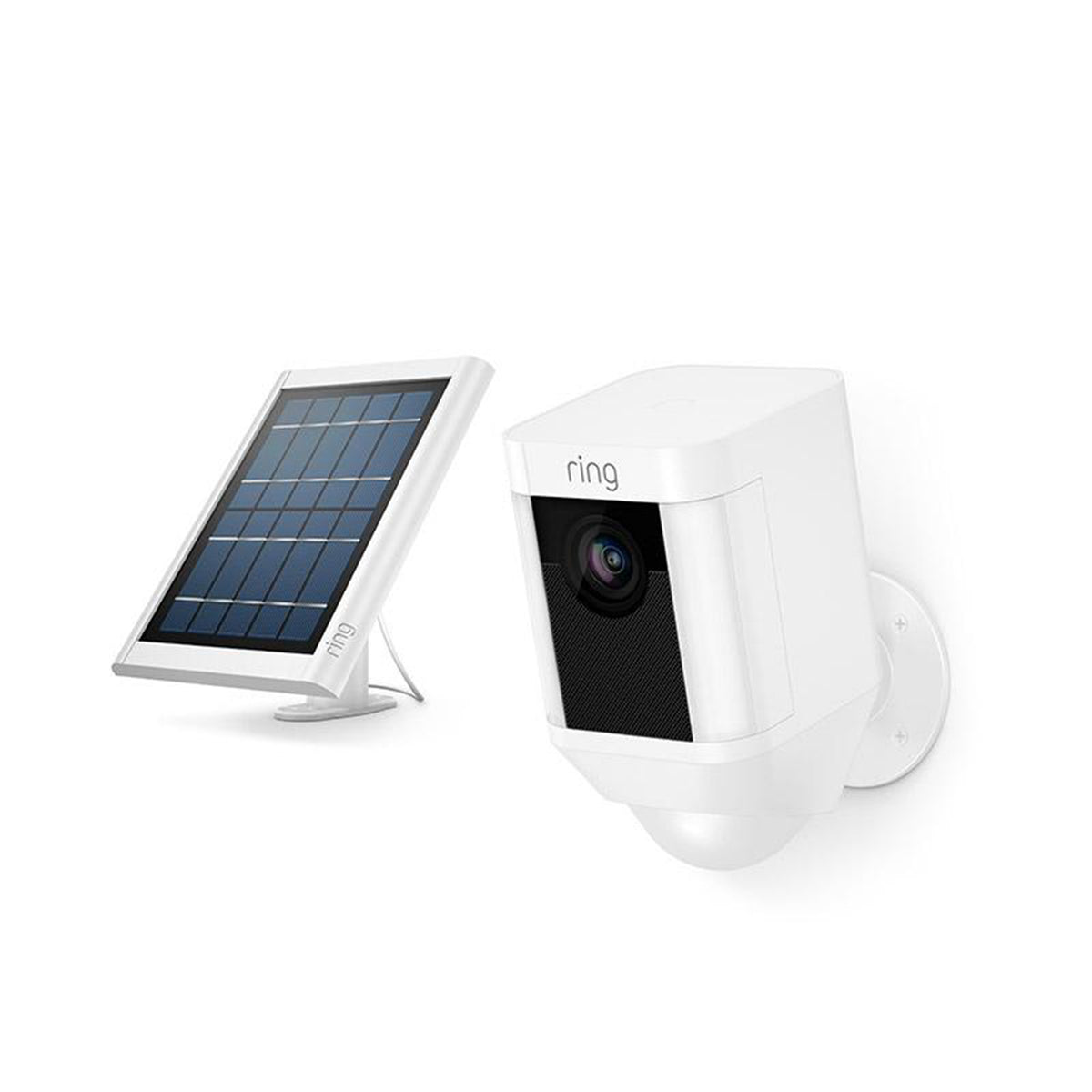 Ring Spotlight Cam Solar Installation