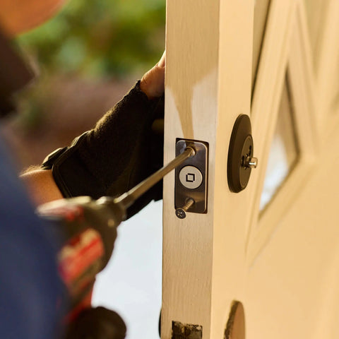 Smart Lock Door Modification