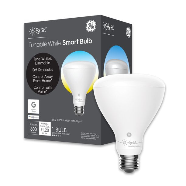 C by GE Tunable White Smart Bulb BR30