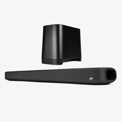 Polk audio soundbar and subwoofer