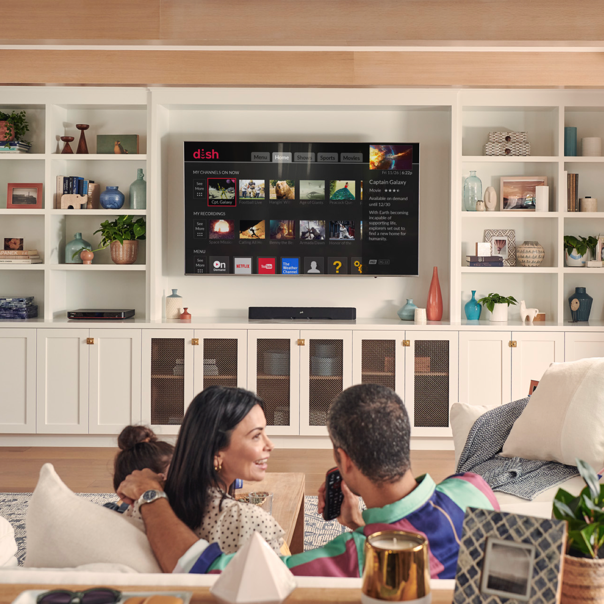 Large Full Motion TV Bracket for TVs 43"- 90"