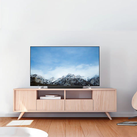 Indoor TV Installation on Manufacturer's Stand